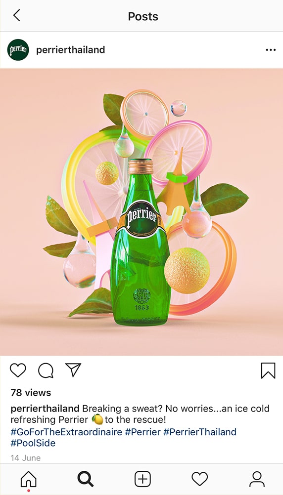 Instagram creative campaign